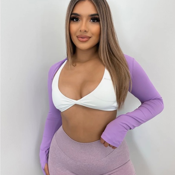 Long sleeve gym apparel cover up - Picture 1 of 2